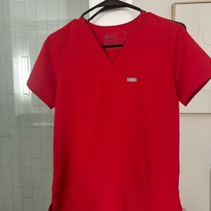 FIGS Catarina scrub top and Zamora joggers set